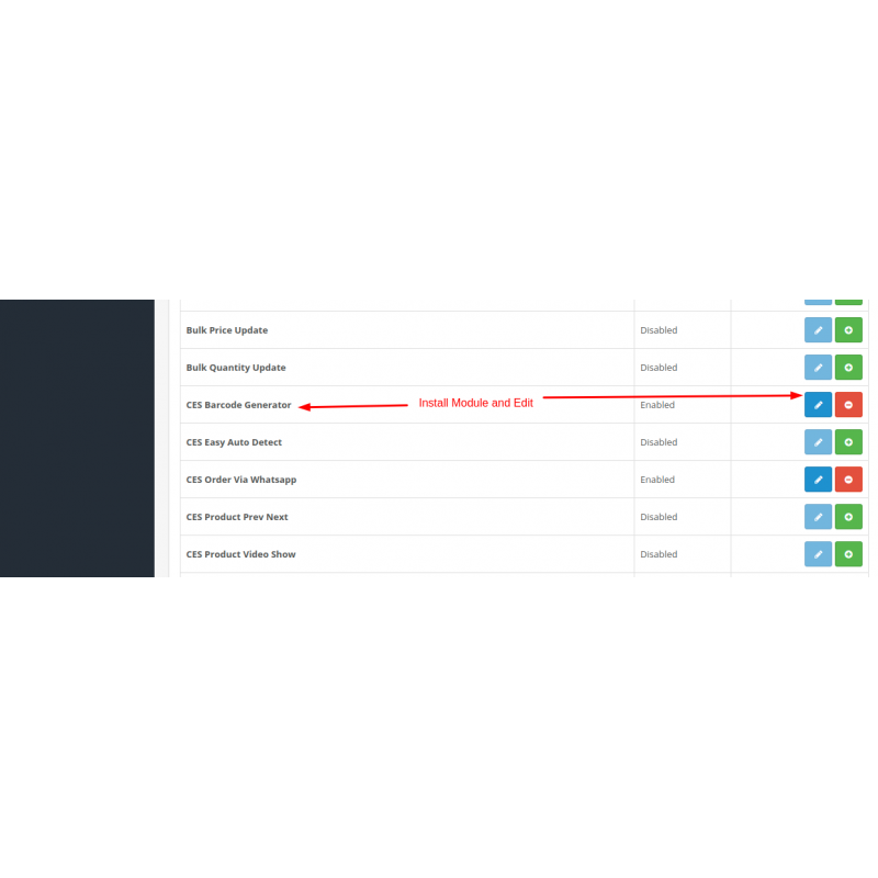 Bar Code Generator | Opencart Extension | CodeEshop