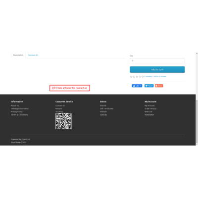 Product QR Code | Opencart Extension | CodeEshop