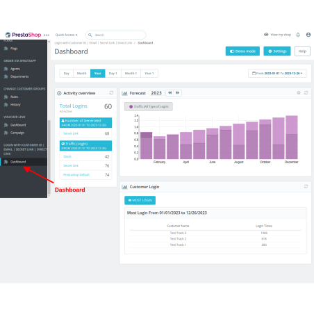 Multi-Mode Login Module