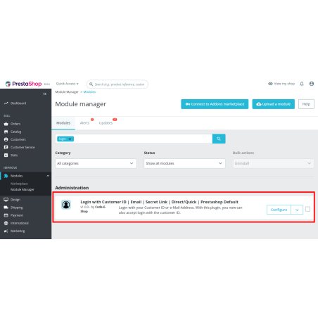 Multi-Mode Login Module