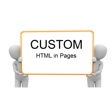Custom HTML in Pages