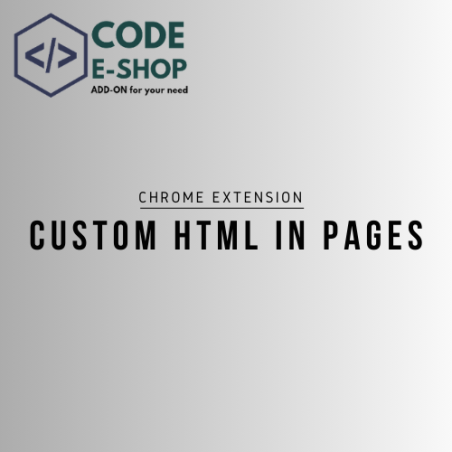 Custom HTML in Pages