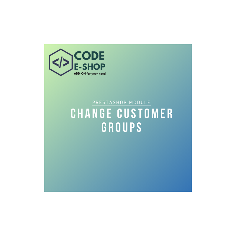 Change Customer Groups