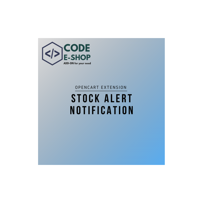 Stock Alert Notification