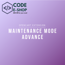 Maintenance Mode Advance
