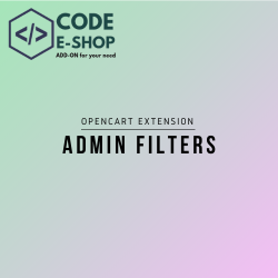 Admin Filters