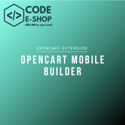 Opencart Mobile Builder