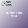 Restrict Login Pages